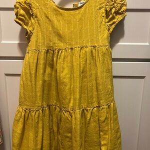 Old Navy Sunny Yellow Casual Kids Dress